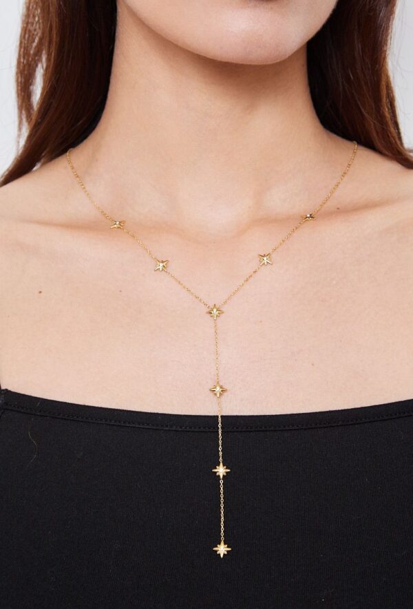 Collier lariat Stella